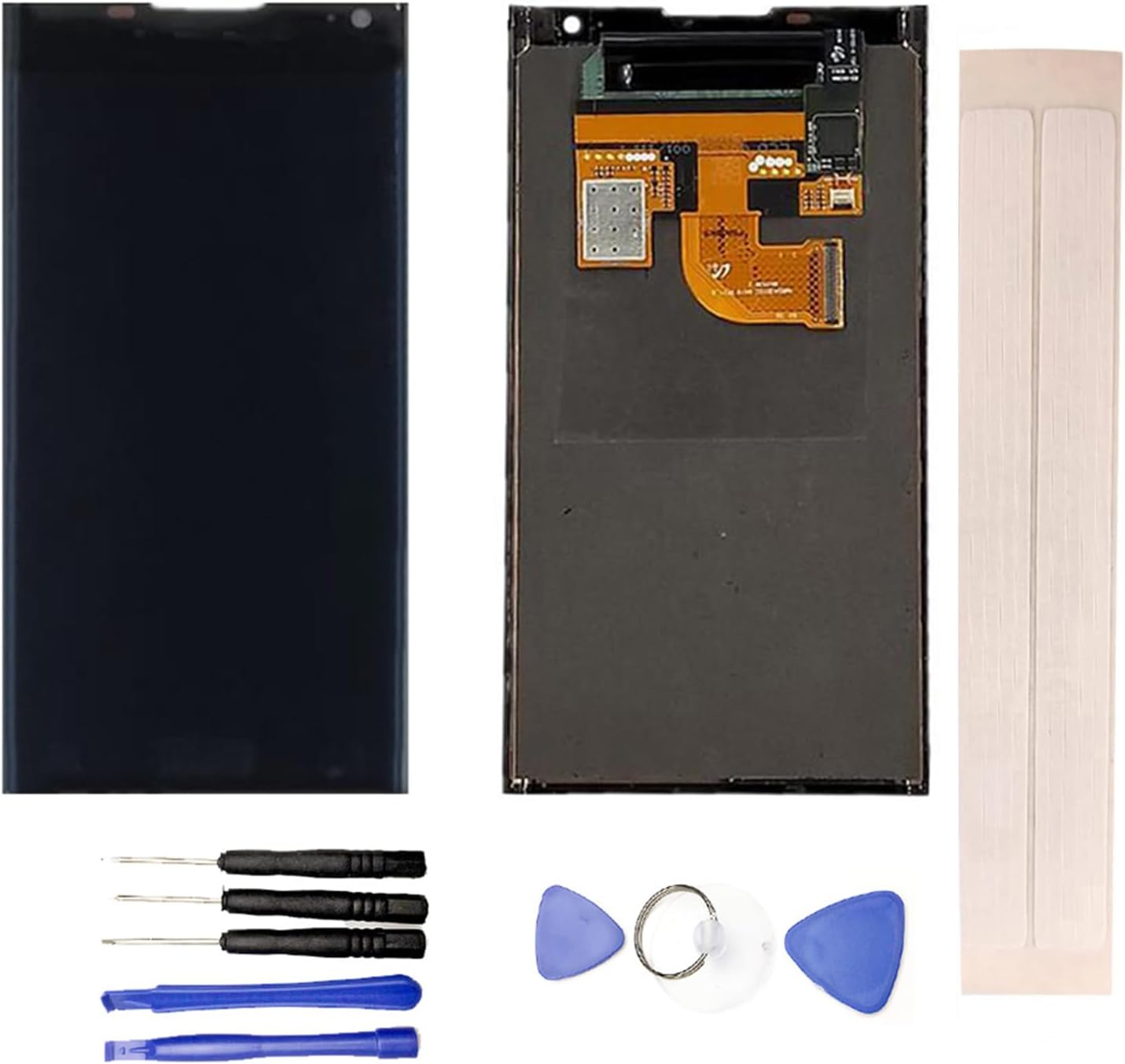 LCD Display & Replacement Touch Screen Digitizer Assembly with Free Tools for Black-Berry Priv Black