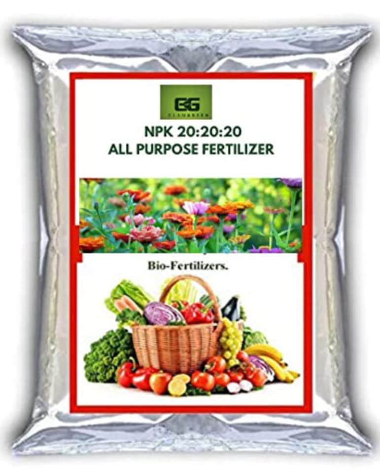 Buy Elamgreen NPK 20 20 20 Fertilizer for s ,for Home gardening