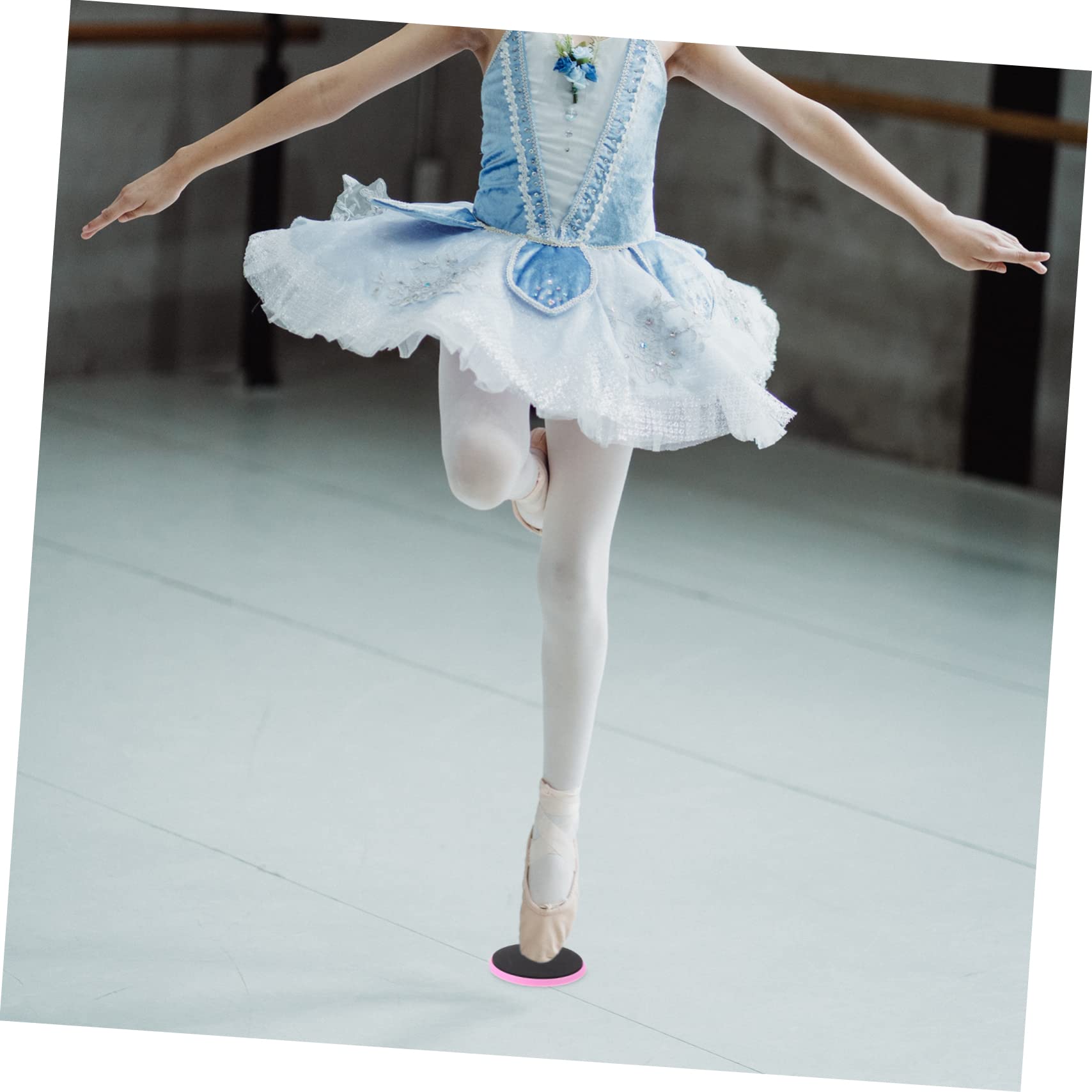 Toyvian Ballett Drehboard für Pirouetten Tragbares Turnbrett für Eiskunstlauf und Tanztraining rutschfest für Balanceübungen und Balletttänzer
