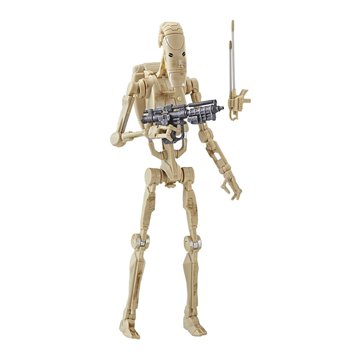 ⑧スターウォーズ・THE BLACK SERIES BATTLE DROID DROIDE DE COMBATのフィギュア Amazon.com: STAR WARS The Black Series Battle Droid 6