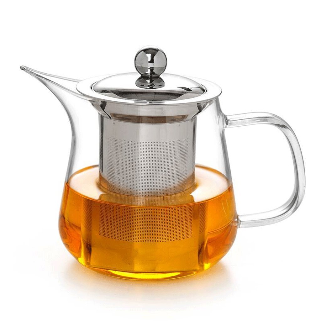 czajniczek żaroodporny szklany czajniczek filtr ze stali nierdzewnej czerwona zielona herbata kwiat dzbanek do herbaty herbata 650ml