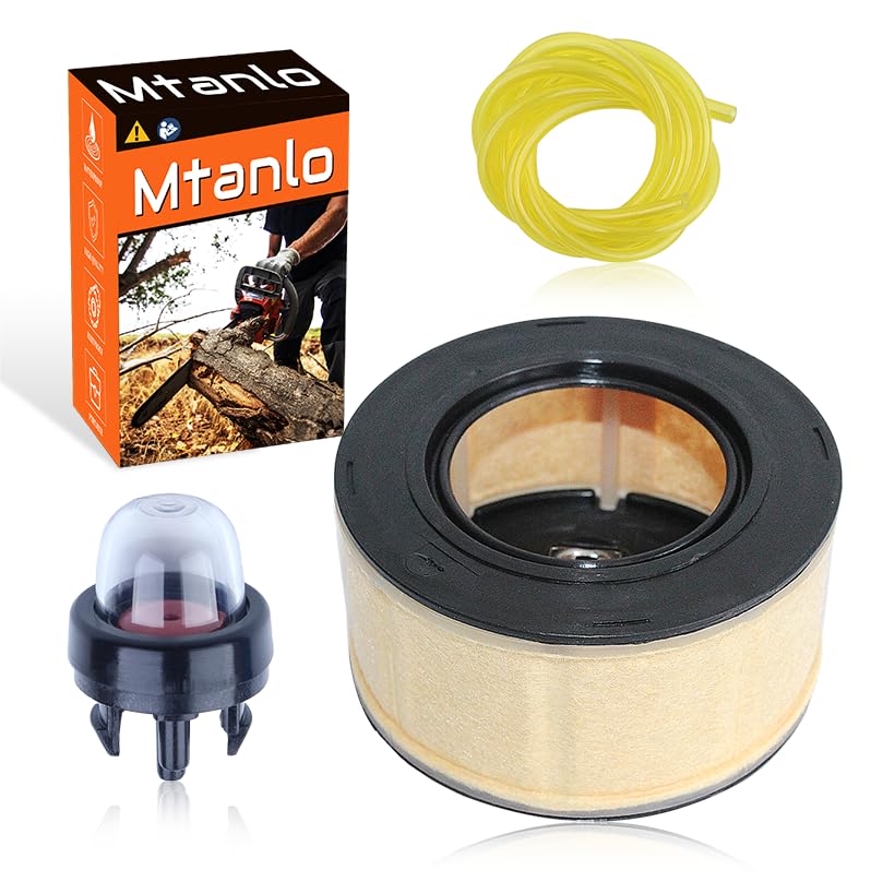 Amazon.com: Mtanlo Air Filter Primer Bulb Fuel Line For Stihl