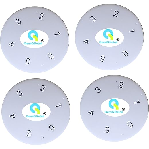 QemiQ Retail Fan Speed Controller KnobLarge Size 4 Un