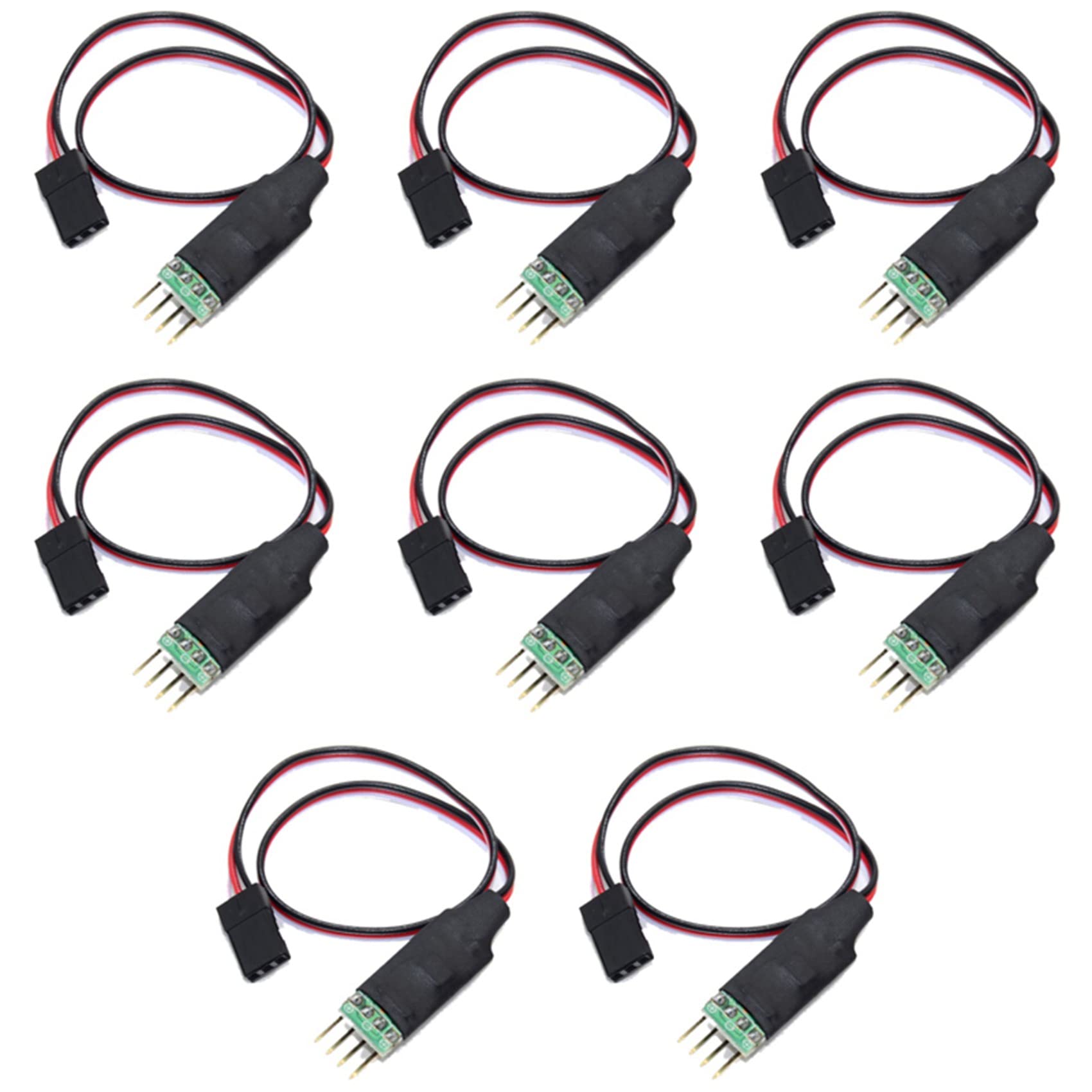 Control de luces RC desde el mando sin soldar usando el modulo interruptor CH3 plug and play 7
