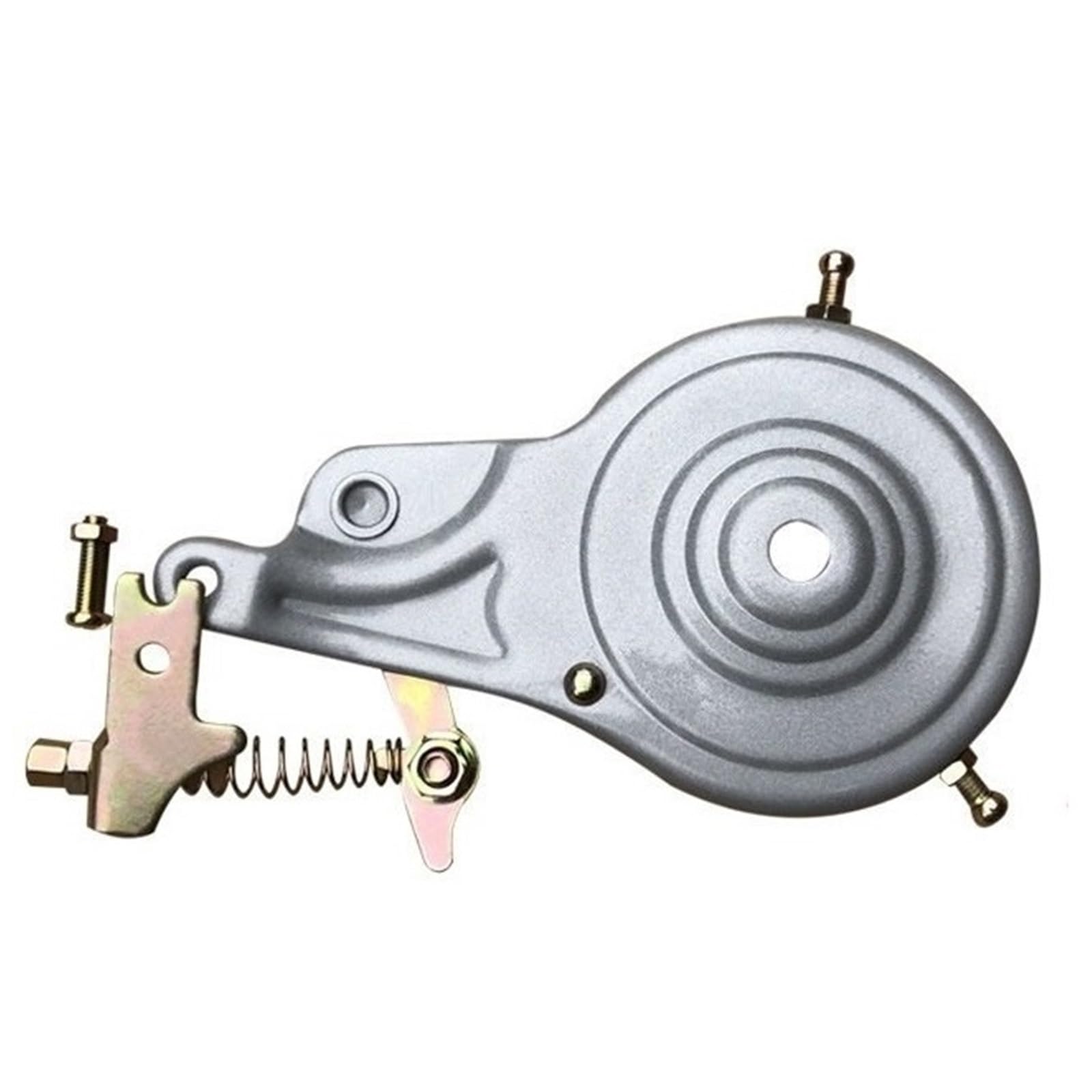 POAYUEWR Kids Bike C Calipers Rim Brakes Bicycle Side Pull Brake V Brake Front Rear Drum Brake Bicycle Handle Brakes Bike Brake Drum(90 Drum Brake Silver)