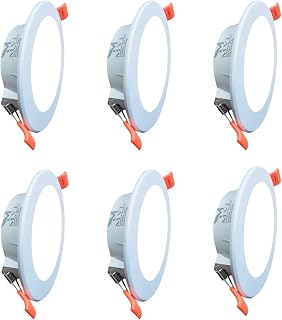 Maxa 10-Watts Round Led Panel Conceal Down Pack of 6 Ceiling Light Ceiling Lamp (White) Price In India