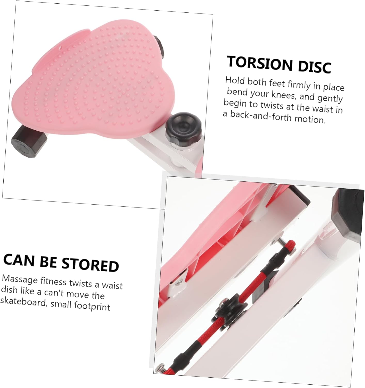 BESPORTBLE 1pc Twisting Waist Disc Exercise Device for Household Fitness Silent Waist Plate for and Core Strength for Female Workout