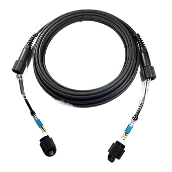 OM4 Patch Cord 7.0mm 2C SC FC Outdoor Waterproof FTTH Jumper Optical Fiber Armored Cable 2 Core100m,PDLC-PDLC