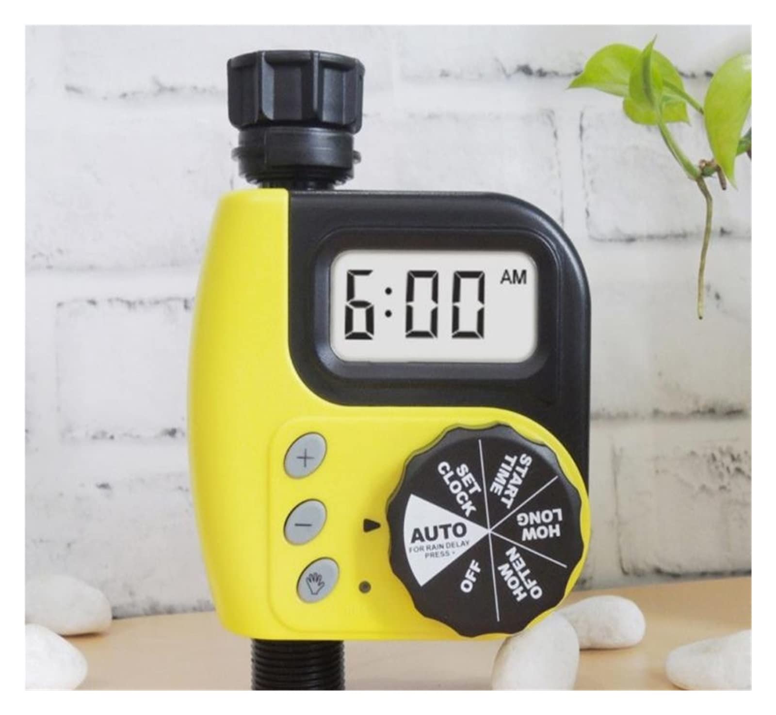 Controller automatici per l'irrigazione di controllo dell'irrigazione Tubo flessibile Rubinetto Timer for irrigazione Valvola elettronica programmabile Timer automatico for irrigazione da giardino Amp