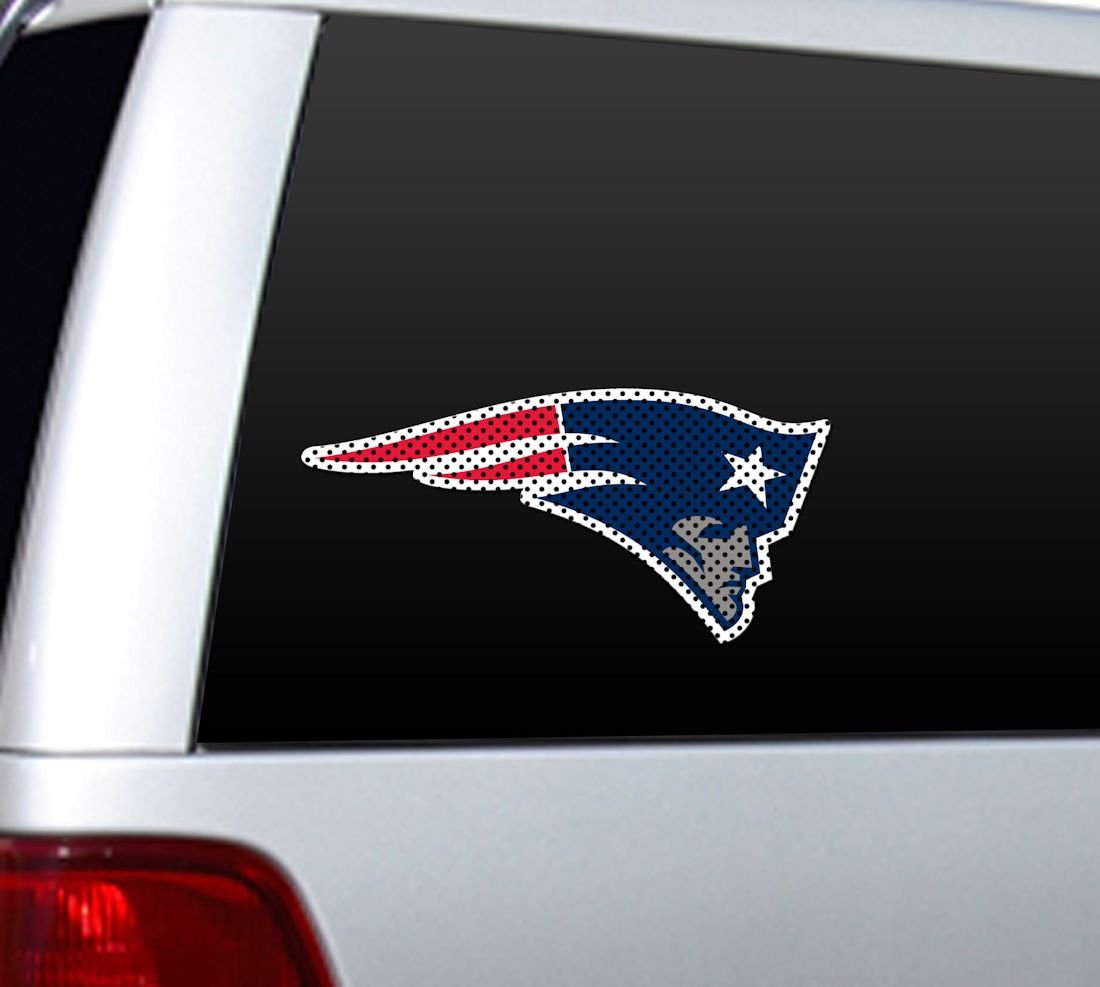 NFL Die Cut Fensterfolie