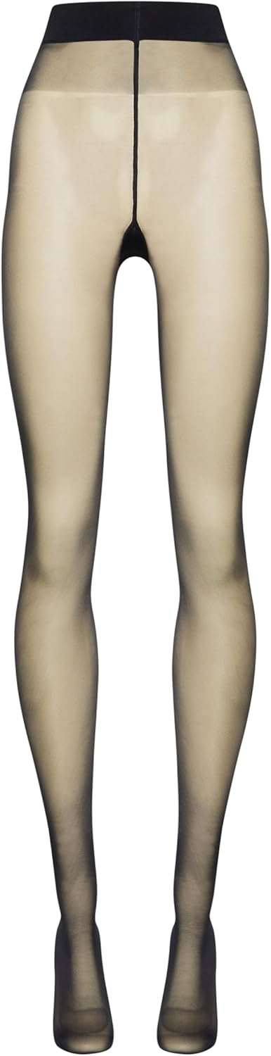 Wolford Satin Touch 20 Denier Tights For Women Soft Satin Feel Sheer Hosiery Extra-Wide Waistband Perfect for Any Occasion - Image 4