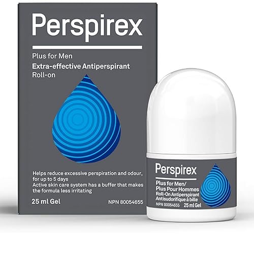 Perspirex Plus Men’s Deodorant Antiperspirant – Clinical Strength Deodorant for Men with Excessive Sweating – High Performance, Long-Lasting Protection