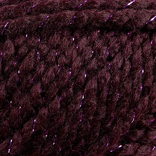 Image of Lion Brand Yarn 640-305 Wool-Ease Thick & Quick Yarn, 97 Meters, Galaxy (Pack of 4)
