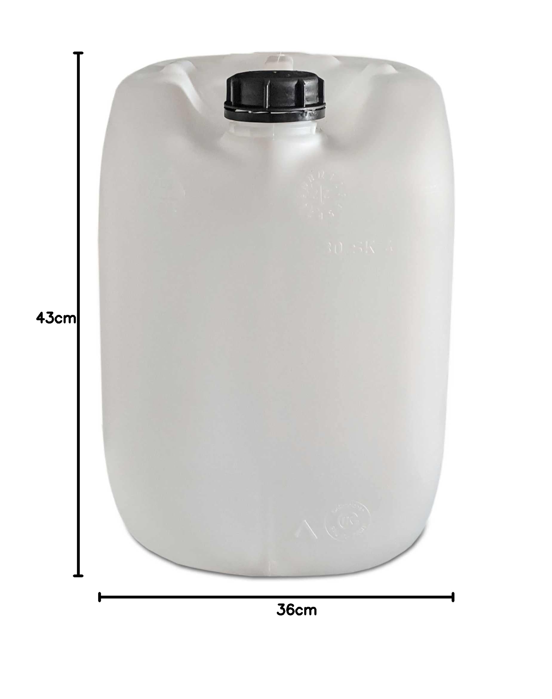 Produktbild von Petri 30-Liter-Wasserkanister DIN 61 – Lebensmittelecht, BPA-frei, UN-zugelassen, Mit Ablaufhahn, Für Camping & Gastronomie (blau)