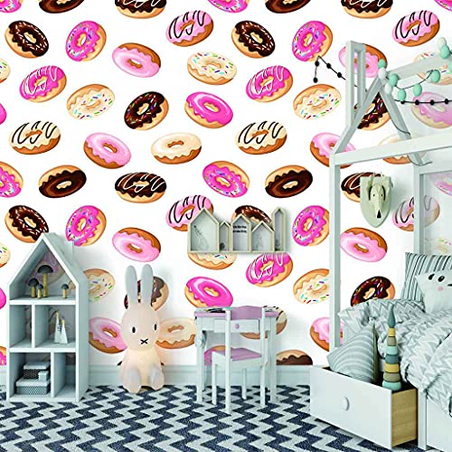 Papier peint de 400x280 cm pour masquer les defauts du mur de salon