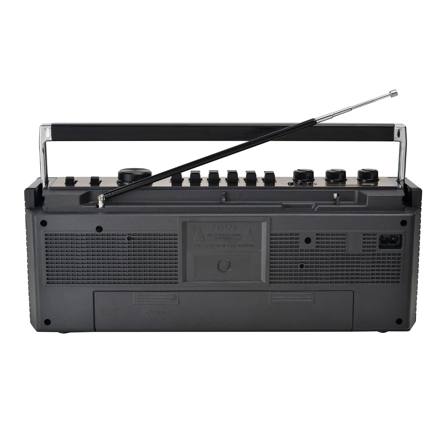 Przenośny odtwarzacz kasetowy Boom Box, magnetofon Bluetooth retro, głośnik radiowy AM/FM, na spotkania rodzinne, podróże