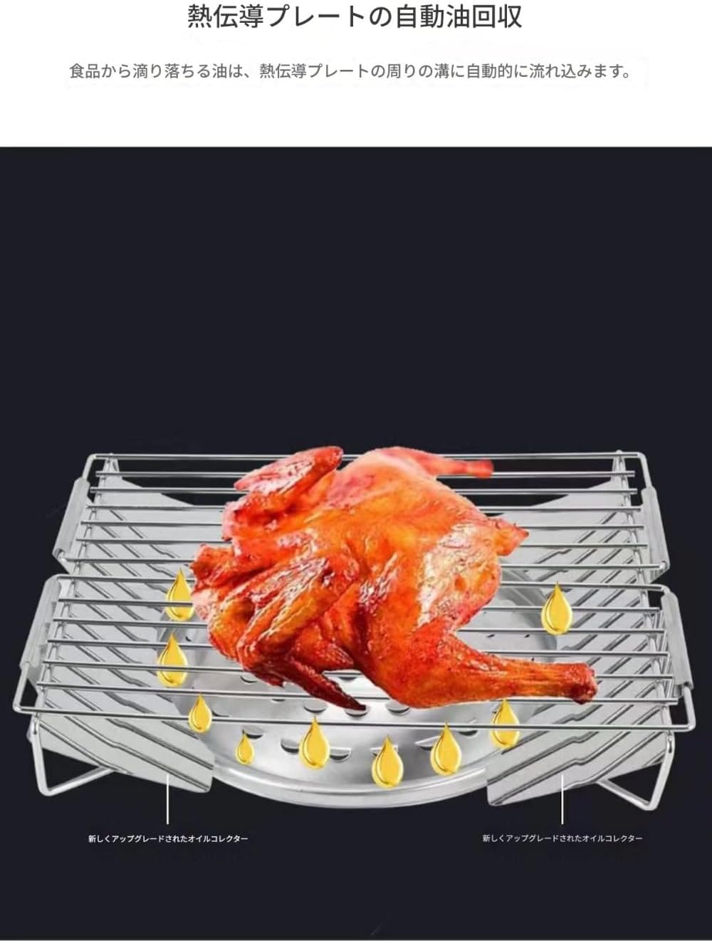 グリル、焼き網、もちもちバーベキュー、ボックスコンロ、ガスコンロ、ガスコンロ使用可能、、キャンプ用品、家庭用、自宅で簡単 (ホワイト