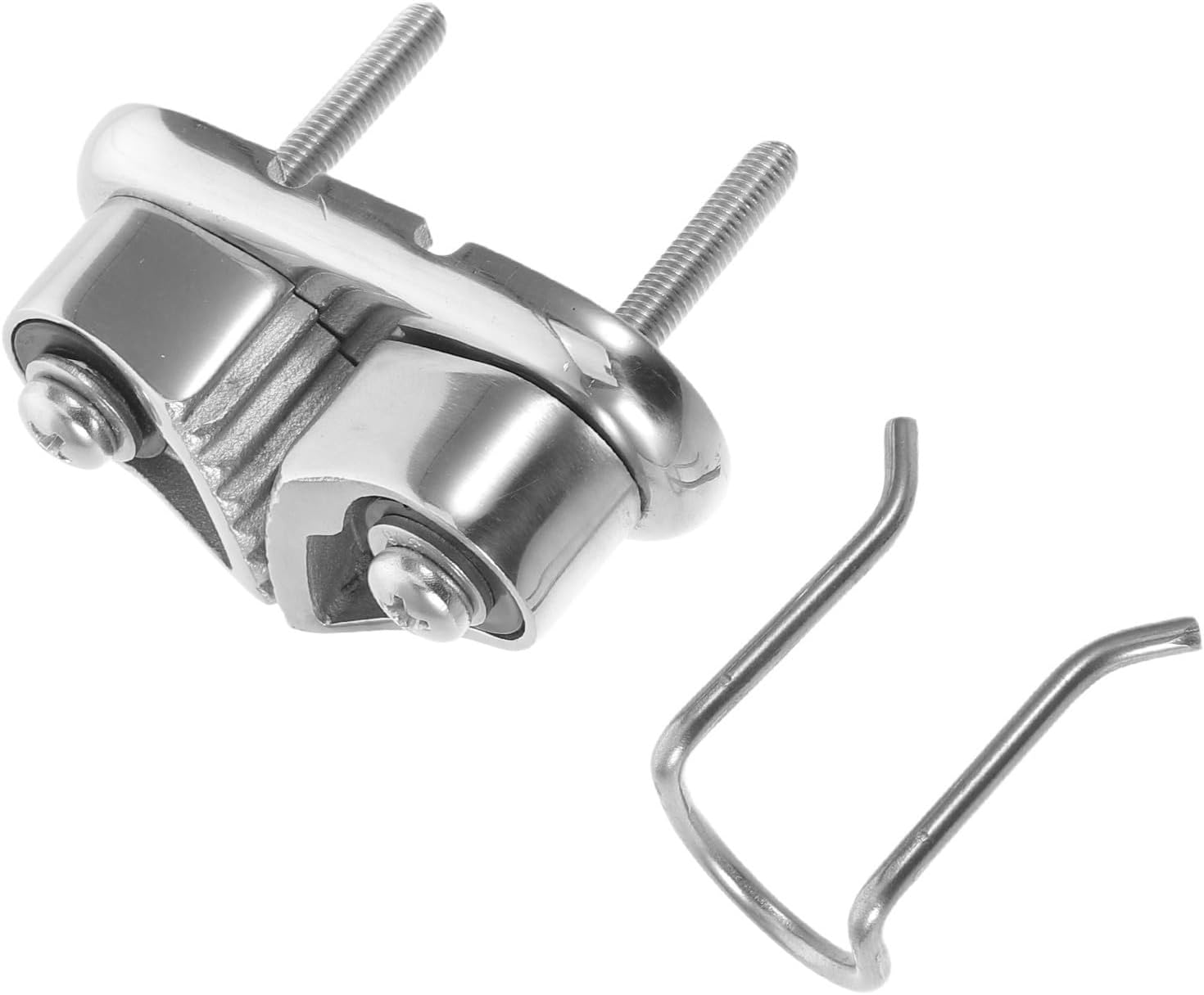 Cam Cleat and Effortless Installation Boat with Leading Ring Stainless Steel for Secure Rope Control Marine Rope Cleat Clamp for Kayak Rigging and Boat Rigging Applications