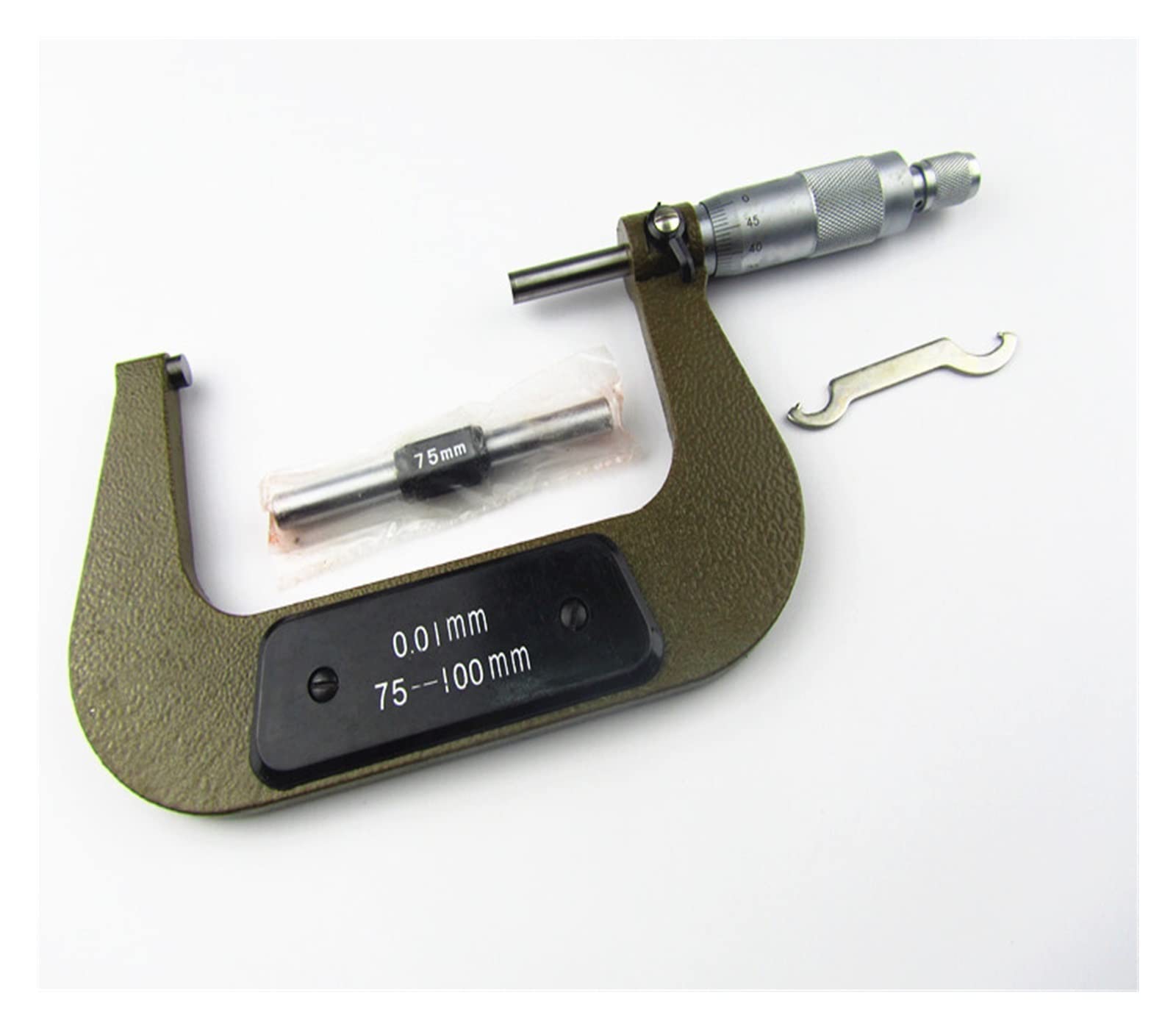 Mikrometer, 0-25 mm/25-50 mm/50-75 mm/75-100 mm 0.01 Metrikmesser(25-50mm)