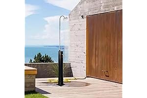 Outdoor Solar Heated Shower 5.3-Gallon, Advanced Portable Camping Shower for Camping, Backpacking, Travel, Hunting, Fishing