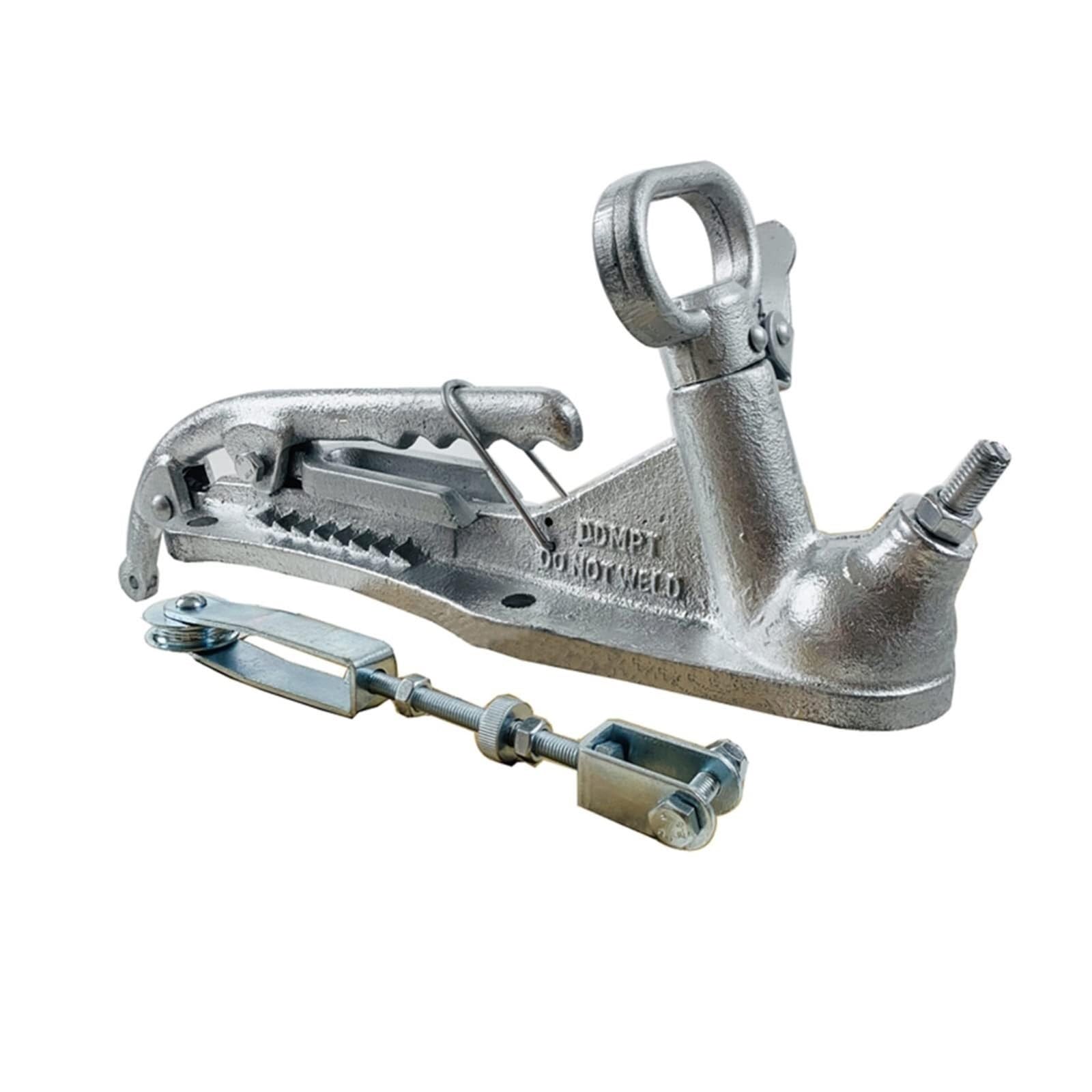 Enganche de Remolque, Enganche De Remolque, 3500Kg, 50mm, Acoplador Acoplamiento Fundición Eléctrica, Piezas Palanca Freno, Accesorios,para remolques, caravanas(Connector+Wire Regulator)