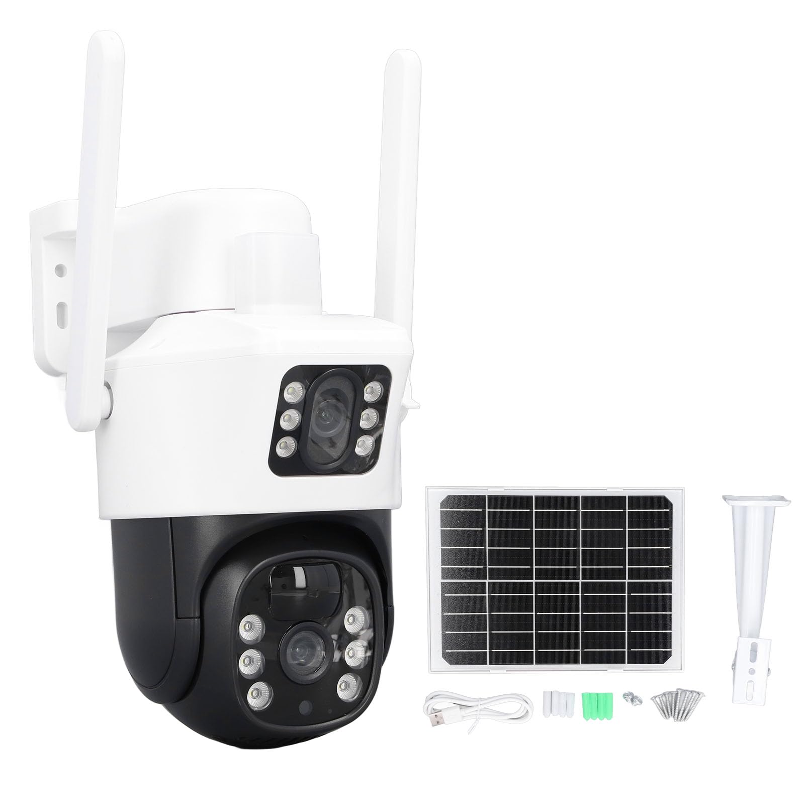 Amazon.com : Walfront Solar Security Camera Outdoor Surveillance