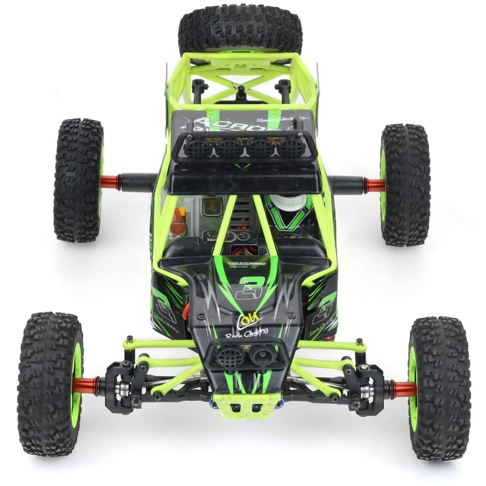 4 Mozzi Esagonali In Metallo Per Ruote RC - KingVal Compatibili Con WLtoys 12428, 12427, A959, A979 - Con Perni In Ferro