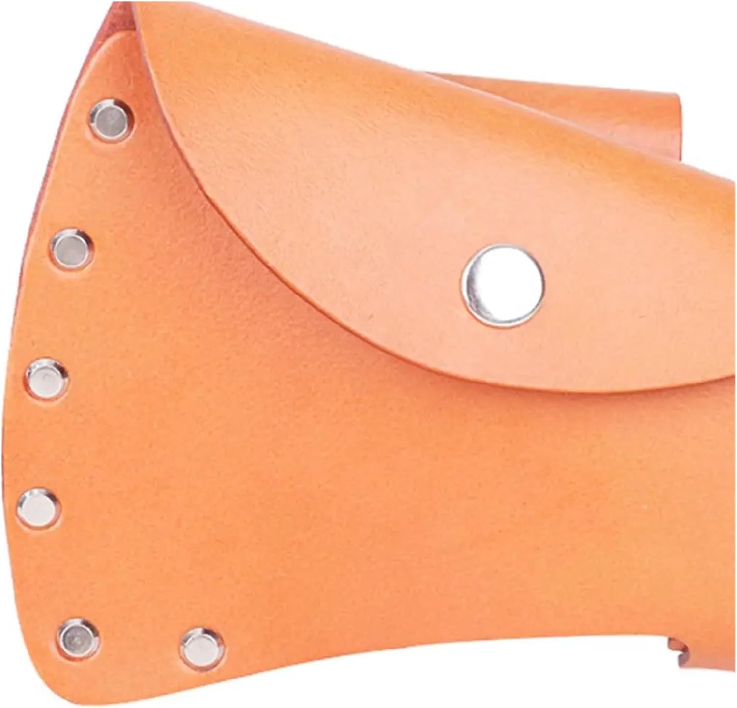 Leather Axe Head Sheath E Sheath Cover, Multifuntional Soft Pu Leather e Sheath Survival Portable Hunting Hiking Outdoor Camping Hatchet Blade e Tools