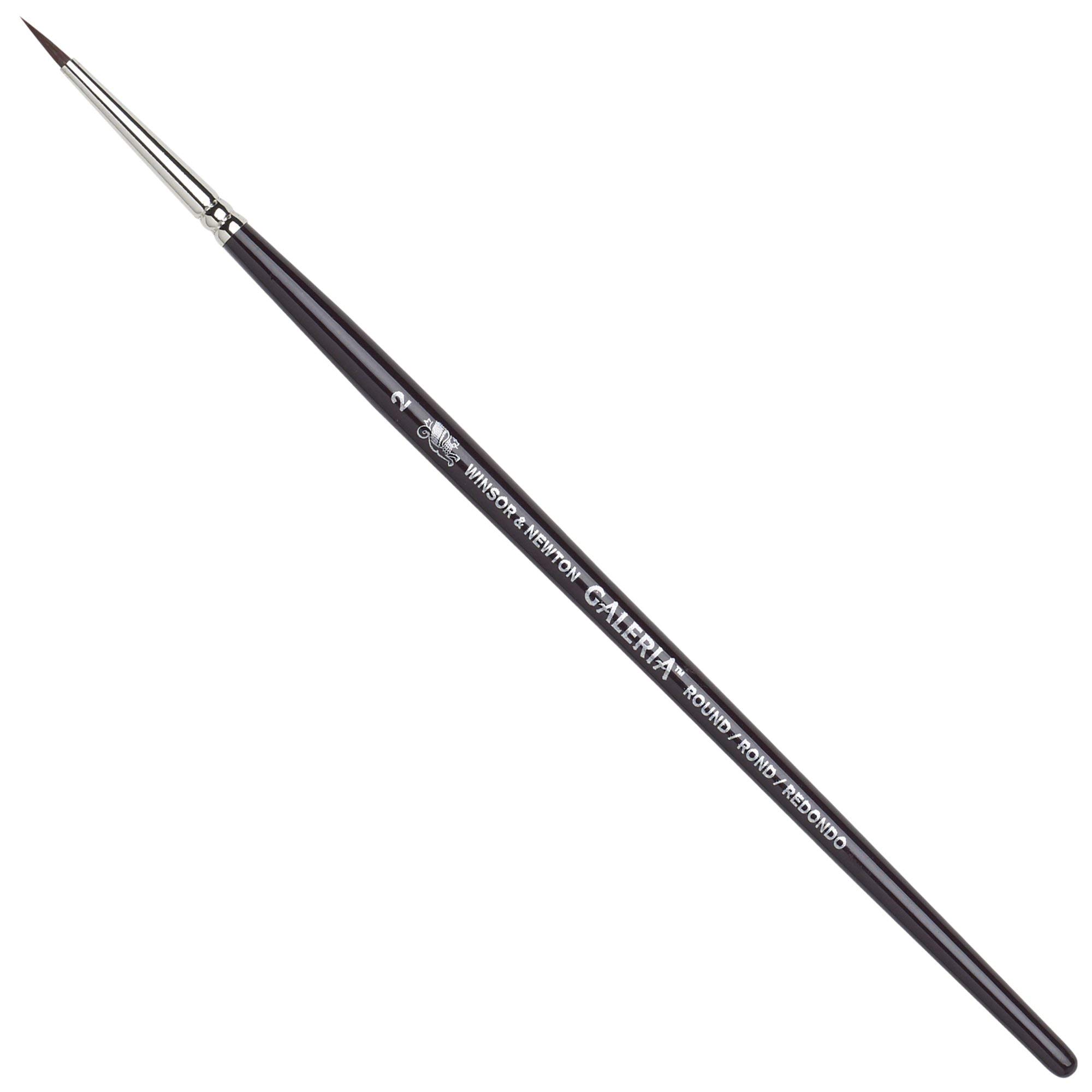 Winsor & Newton Pennello Galeria per Colori Acrilici - Manico Corto - Tondo N 2