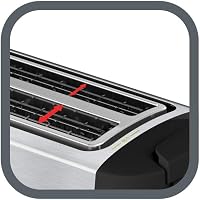 Moulinex Subito 4 kenyérpirító 2 részes hosszú nyílás 1700W rozsdamentes acél 3
