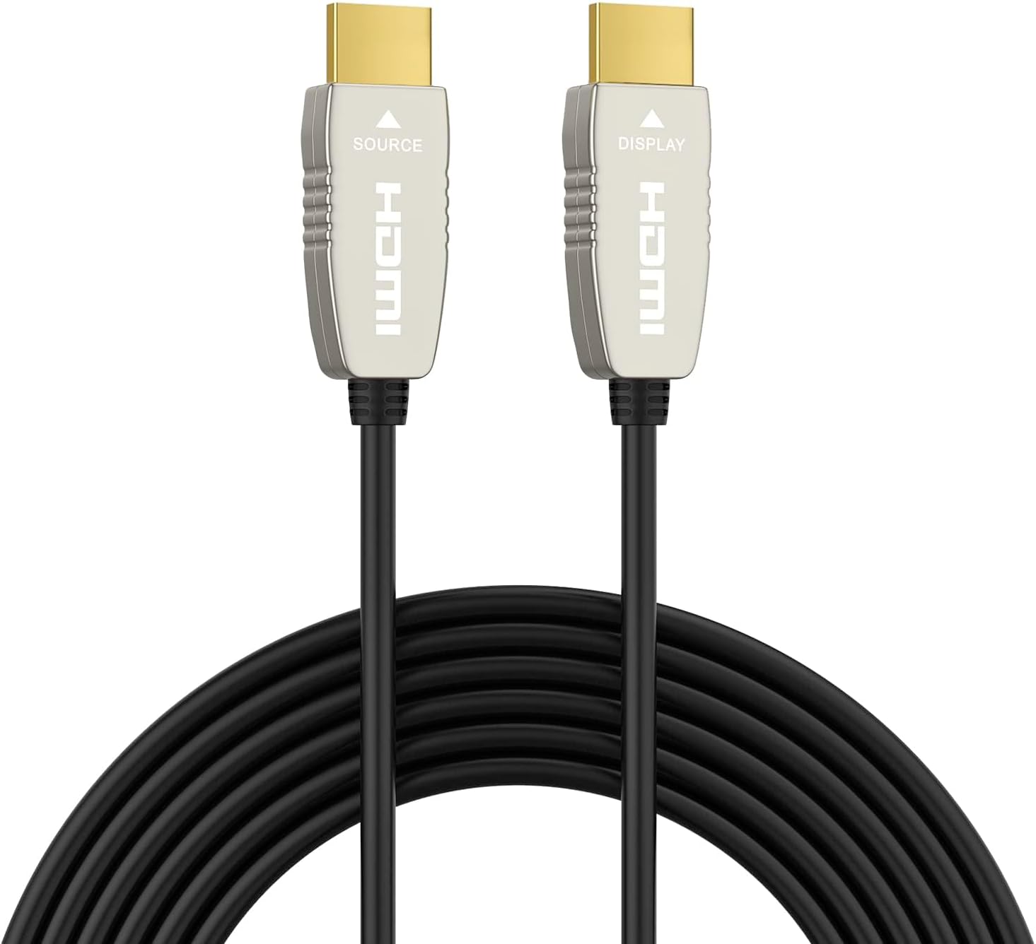 4K HDMI Fiber Optic Cable 10 Feet 18Gbps 4K@60Hz ARC HDR10 Ultra Slim Flexible HDMI 2.0b Cable