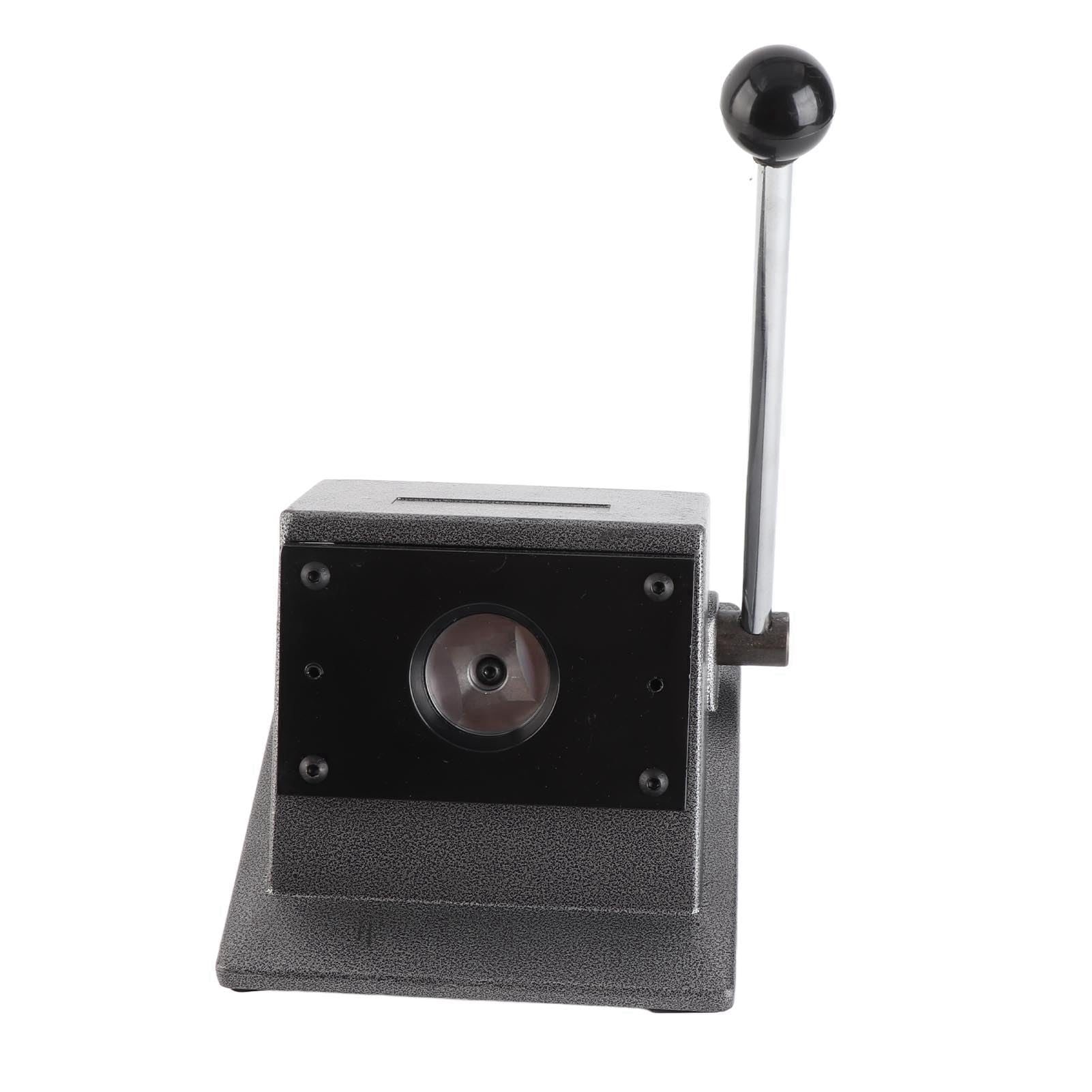 Generic Herramienta Perforadora de Insignia Redonda, Cortador de Acero Inoxidable Duradero para Manualidades, Tarjetas y Fotos de PVC (32mm)