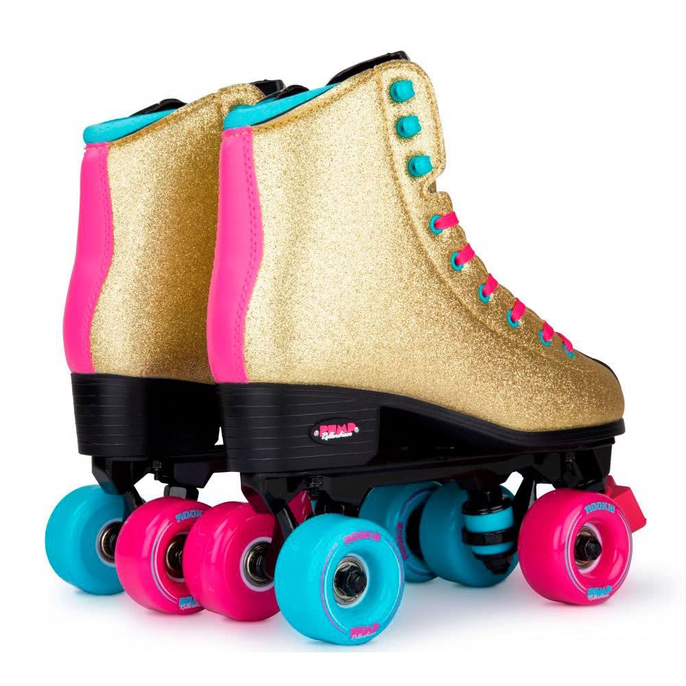Rookie Rollerskates Roller Skates, Youth Unisex, Gold (Gold), 35.5