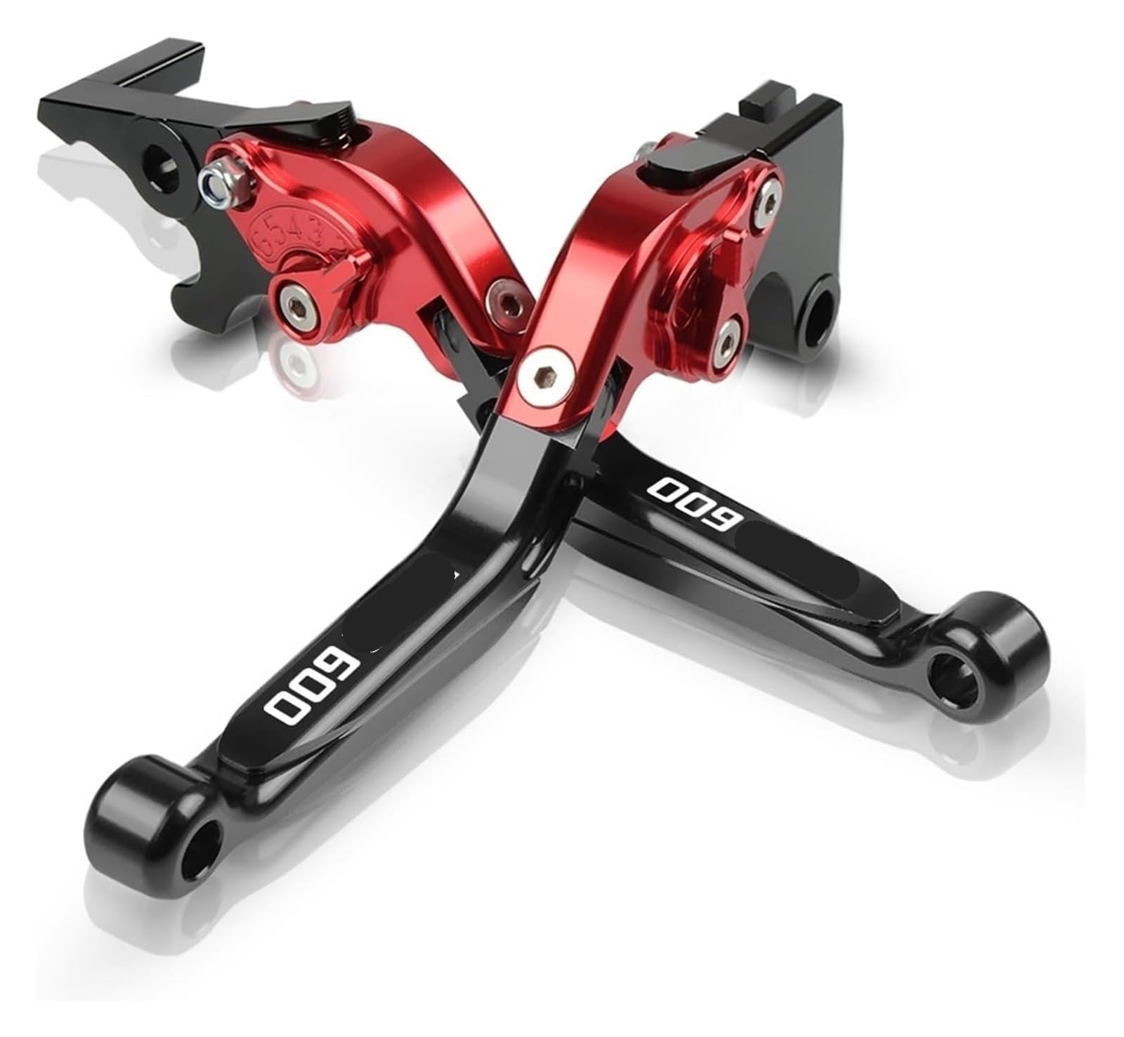 OIAJDSAD Motorcycle Clutch Levers for FZR 600 FZR600 1994 1995 1996 1997 1998 1999 Motorcycle Adjustable Folding Extendable Brake Clutch Levers Modification Parts