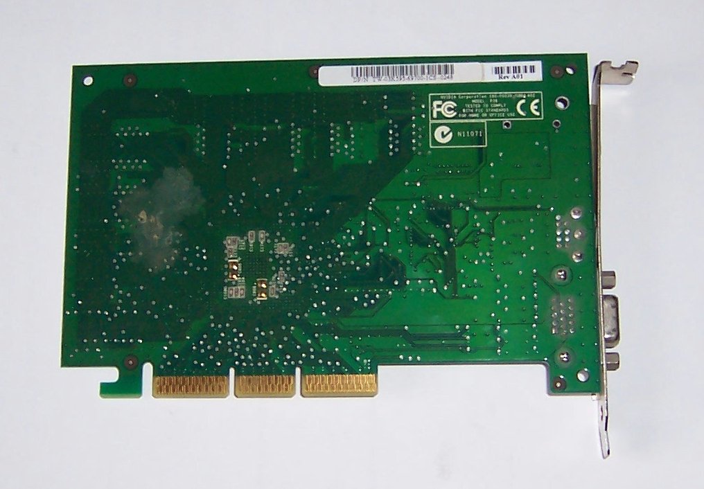 Nvidia G-force 2 Mx Agp 64mb Vga S-video (Tv) 180-10036-0100 A02