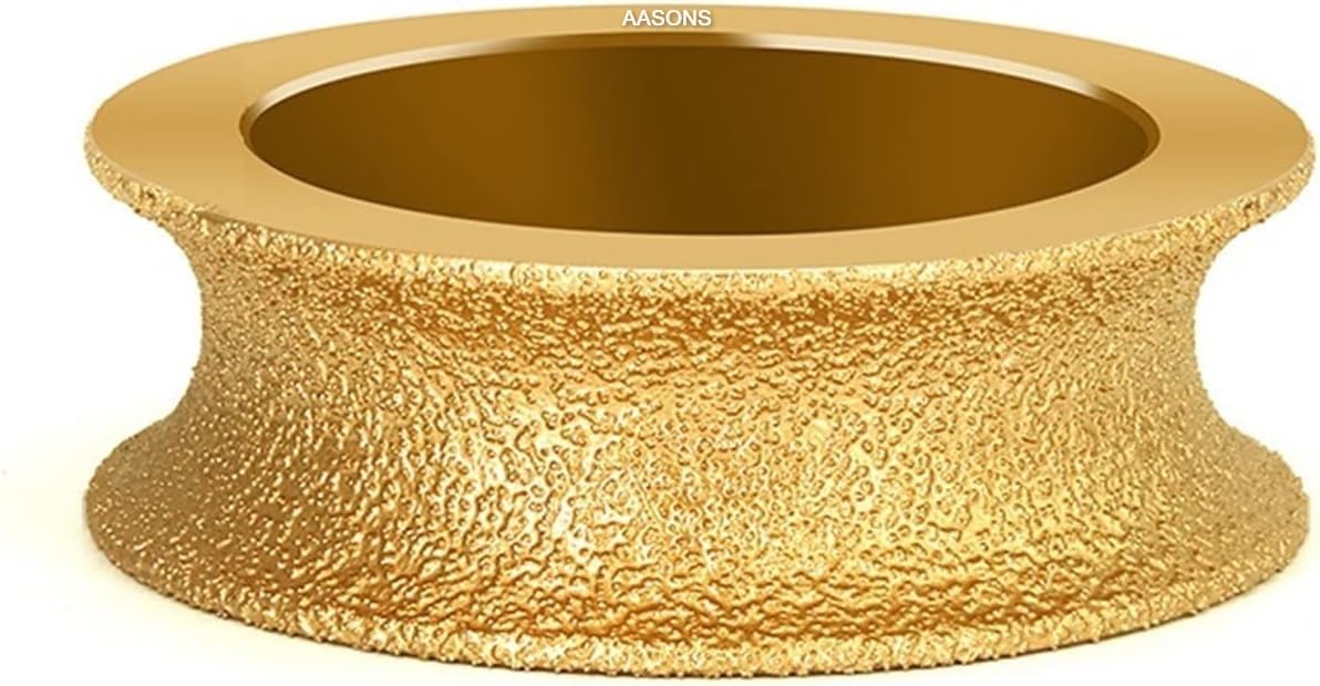 AASONS 3 Inch Profile Hand Diamond Wheel Height 20mm Half-Round Edge Moulding Grinding For Stone Marble Granite Rock (Gold) (B0CRTWV4P7) Amazon Price History, Amazon Price Tracker