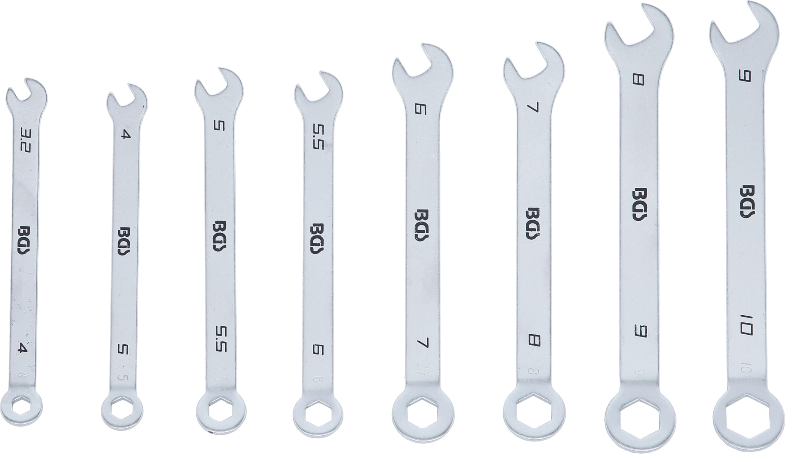 VOCHE 4 PZ NERO HEAVY DUTY SET CHIAVI REGOLABILI ACCIAIO 6 - Foto 6