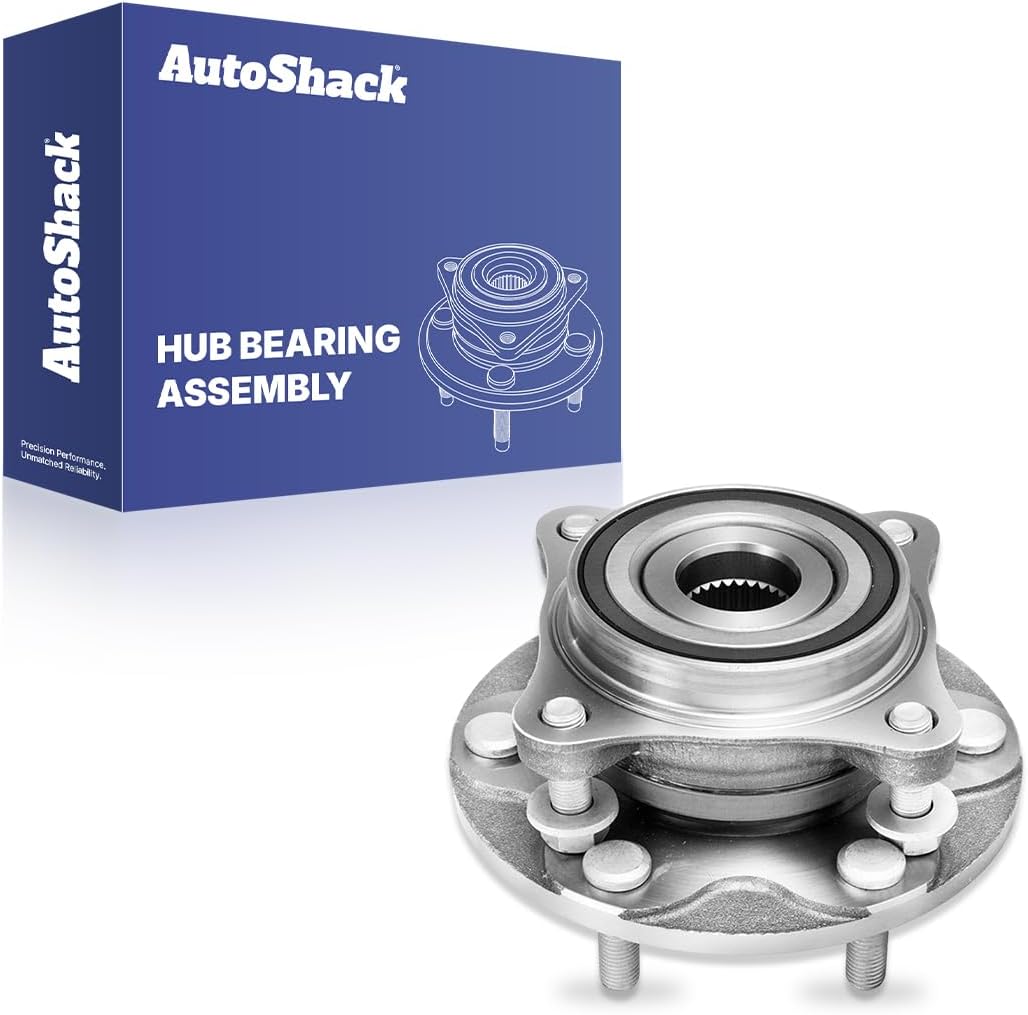 AutoShack Front Wheel Hub Bearing Assembly Left or Right with ABS Replacement for 2005-2023 Toyota Tacoma 2003-2024 Toyota 4Runner 2010-2023 Lexus GX460 2003-2009 Lexus GX470 1-PC