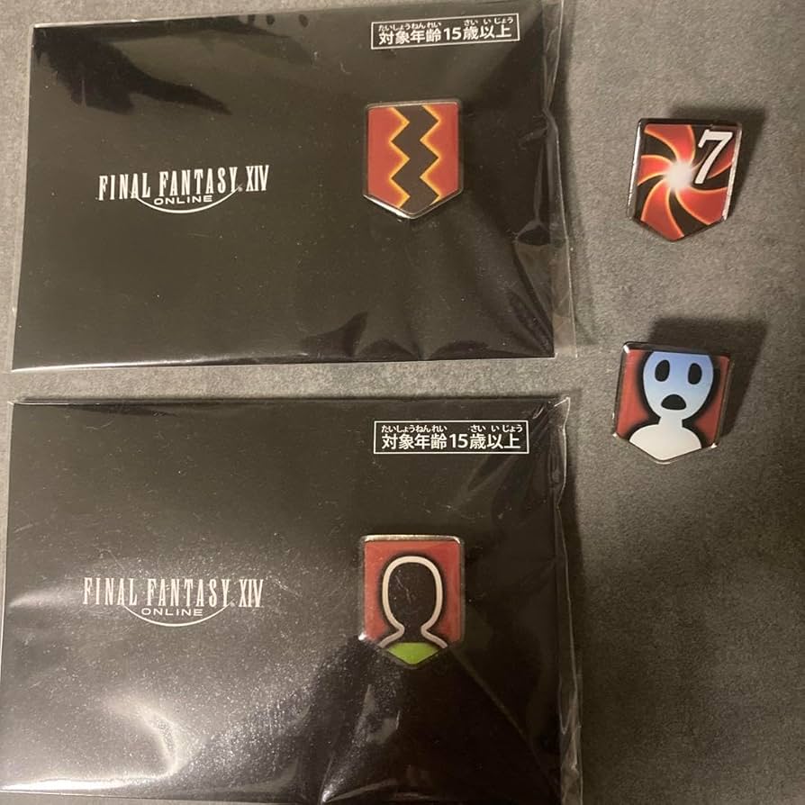 FF14 ジョブピンバッジ 22種セット はつか❂Fenrir/❖Atomos🍥 on X: 