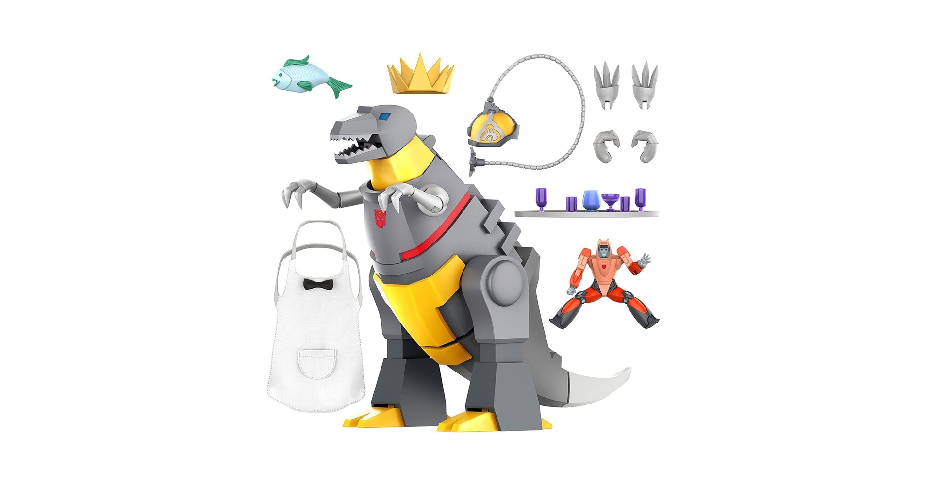 Amazon.com: Super7 ULTIMATES! Transformers Grimlock (Dino