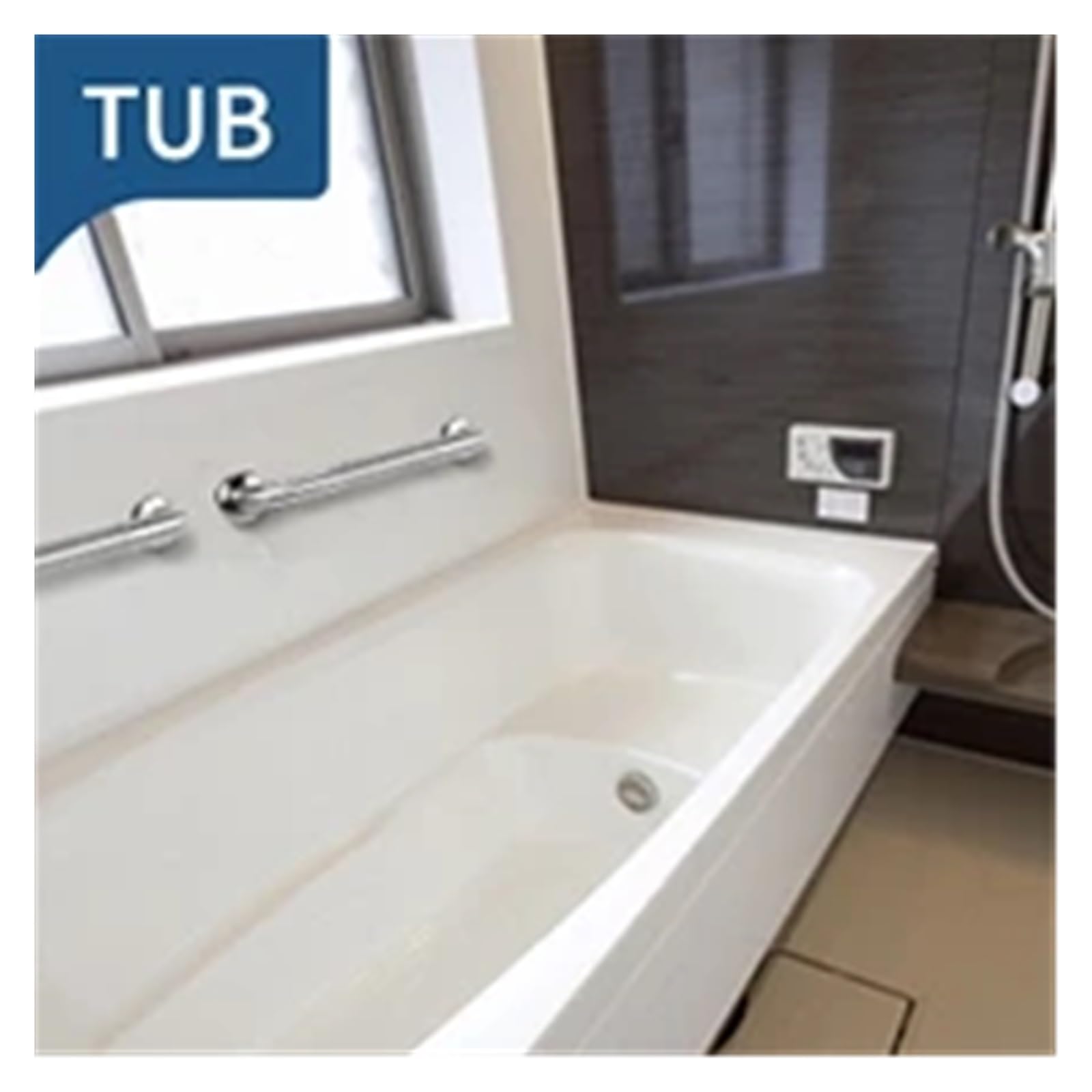 2 barras de apoyo for ducha 12 pulgadas, antideslizantes, acero inoxidable, for baño Para ducharse