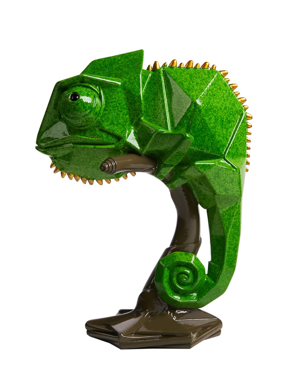 NENBOLEC Lagarto Figura Decorativa Modern Escultura Estatua Animal Regalo Interior Salon Arte Resina Decoración del Hogar 22cm