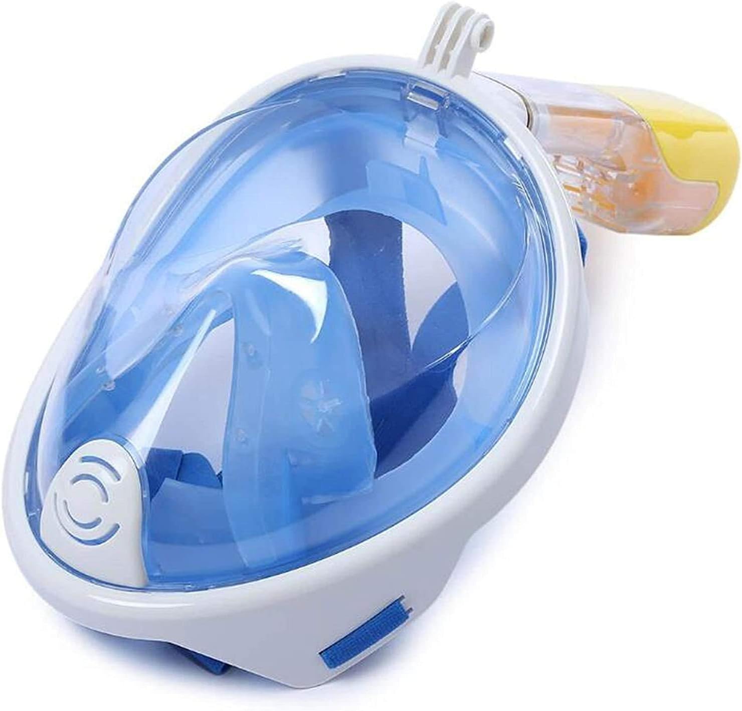 Snorkel Mask Panoramic View Scuba Diving Mask with Panoramic Full Face Design- Longer Ventilation Pipe, Watertight, Anti Fog & Anti Leak Technology,for Diving Swimming