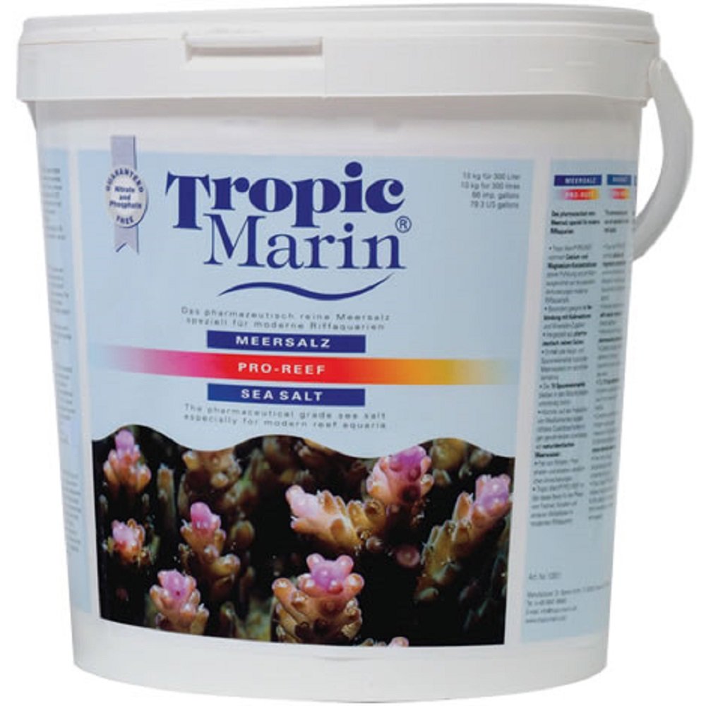 トロピックマリン Pro-Reef Sea Salt 25kg　バケツ Amazon.co.jp: トロピック マリン PRO-REEF シーソルトバケツ入り 25kg