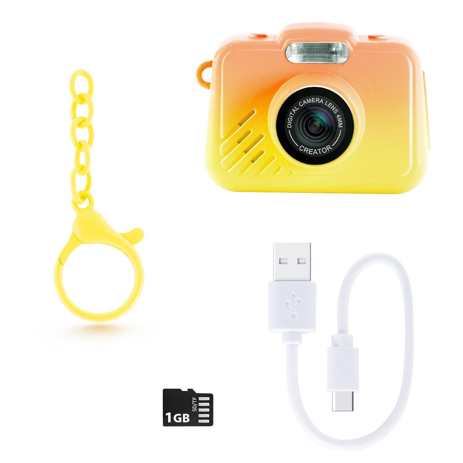 Canal Toys - Photo Creator - Mini macchina fotografica per bambini e video digitale - Mini fotocamera per creare souvenir - Regalo per bambini 8 anni+ -14 filtri- Flash+Micro - Formato Viaggio - CLK