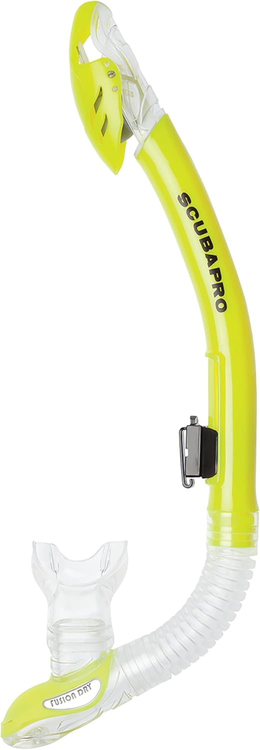 SCUBAPRO Fusion Dry Snorkel for Free Diving