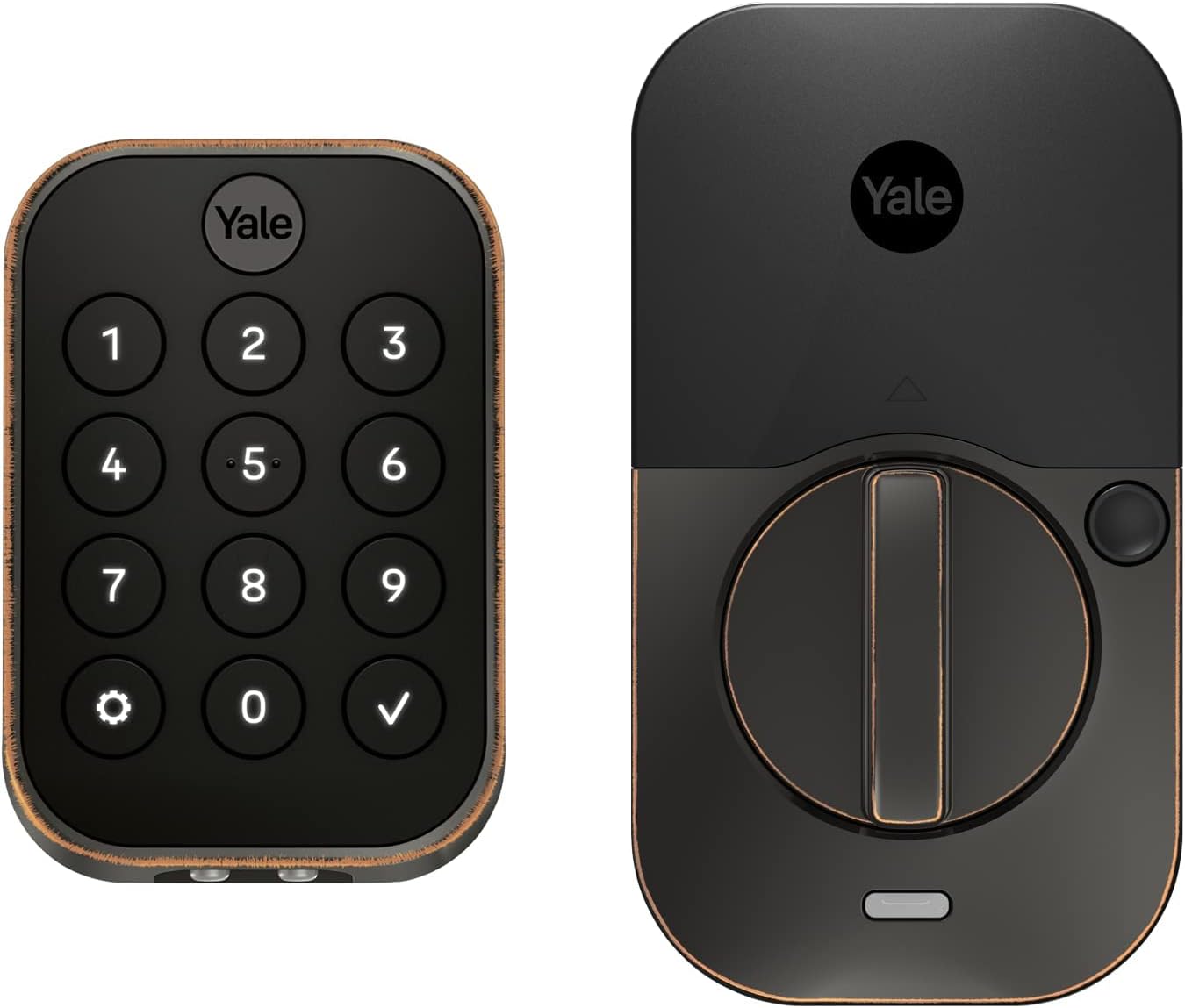 Yale Assure Lock 2 Key-Free Keypad with Wi-Fi in Oil Rubbed Bronze