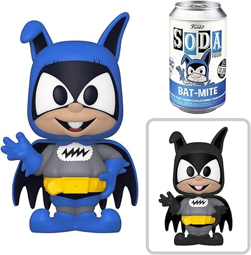 Miniatura 4 de ¡Activate Wonder Twins! Figures Zan + Jayna Soda lata incluida con Bat Mite Villain & Super Friends 3 artículos