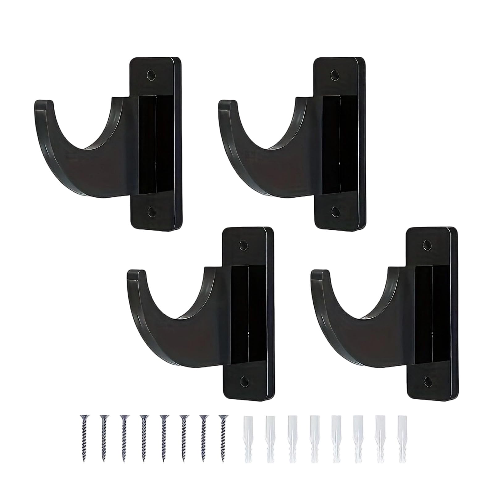 Kaeltsyn 2 / 3Pairs Sturdy Acrylic Wall Mount for Display of Light Sabers and Swords Collector Stand