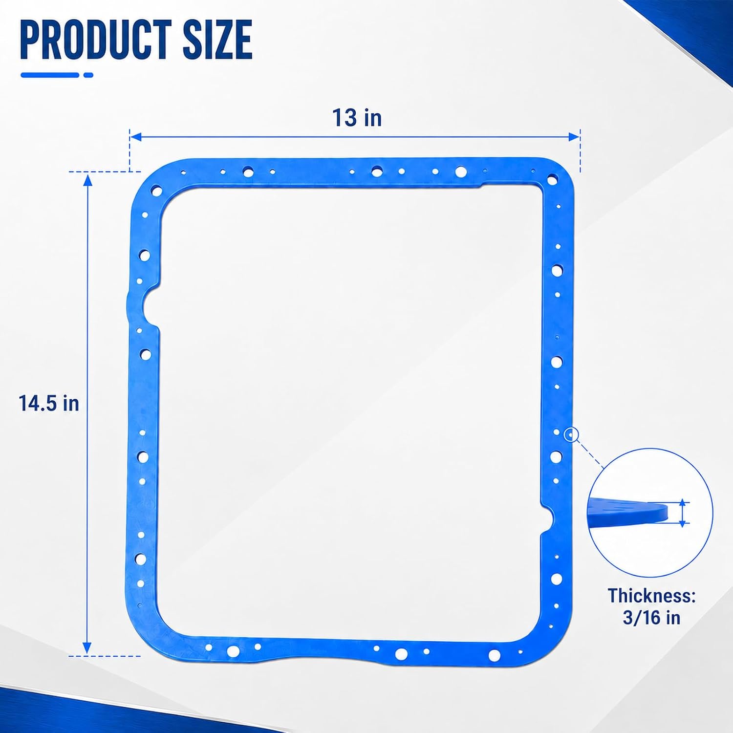 93104 Oil Pan Gasket Fits for GM 700R4 4L60E Transmission Pan Seal